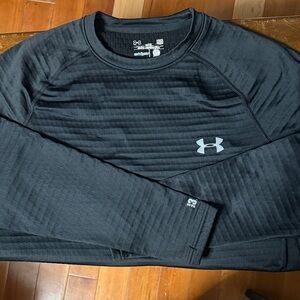 Under Armour Coldgear Base 3.0 Black Performance Top size large